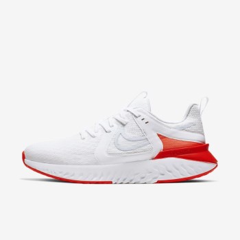 Nike Legend React 2 - Női Túracipő - Fehér/Piros/Kék